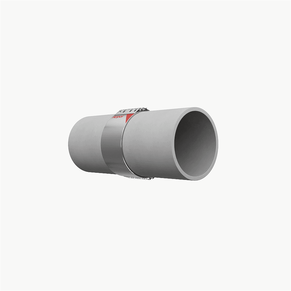Repair pipers with a coupling that can be opened and installed  around the pipe